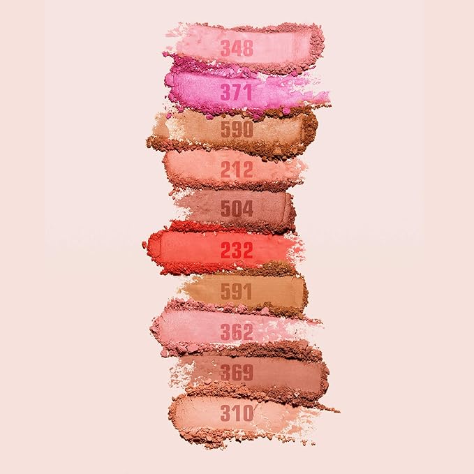 3INA The Blush 362 - Natural, Light Mineral Powder Blush For Sensitive Skin - Blendable, Buildable Rouge To Give Skin A Pigmented, Dewy Glow - Vegan, Cruelty Free, Eco Friendly Blush Makeup - 0.26 Oz