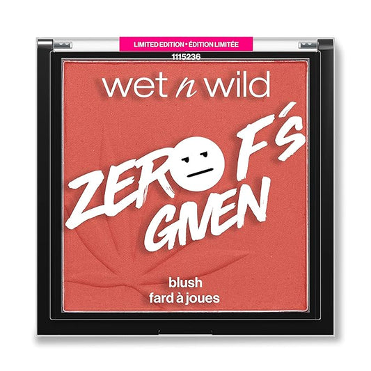 wet n wild Mood Cannabis Sativa Seed Oil Infused Makeup, Blush Complexion Enhancer Zero F's, Natural Cinnamon Infused (1115236)