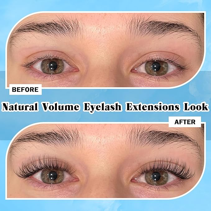 Natural Lash Clusters DIY Eyelash Extension Wispy 144 Pcs Individual Cluster Lashes Extension at Home C-curly 9-11MM Eyelash Cluster Faux Mink False Lashes by Newcally
