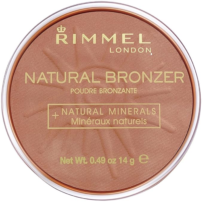 Rimmel London Natural Bronzer, Sun Dance [027] 0.49 oz (Pack of 4)
