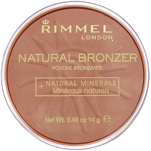 Rimmel London Natural Bronzer, Sun Dance [027] 0.49 oz (Pack of 4)