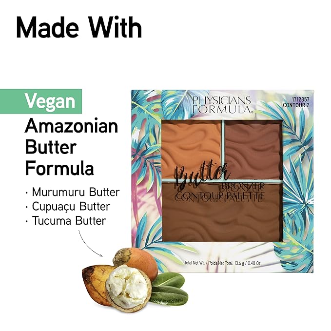Physicians Formula Butter Bronzer Contour Palette, Medium/Dark