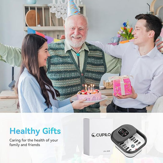 Foot Spa Bath Massager with Heat, Collapsible Foot Massager Spa Soaking Tub with Bubbles, Red Light, Pumice Stone, and Shiatsu Massage Rollers, Pedicure Foot Spa for Relaxation, Gifts