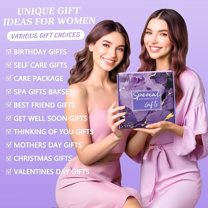 Luxury 10Pcs Mom Gifts Set Basket, Mothers Day Christmas Anniversary Birthday Gifts10Pcs Set for Mom, Mother Spa Skincare Set with Silk Eye Mask Blanket Tumbler, Ideal Gifts for Mother's Day