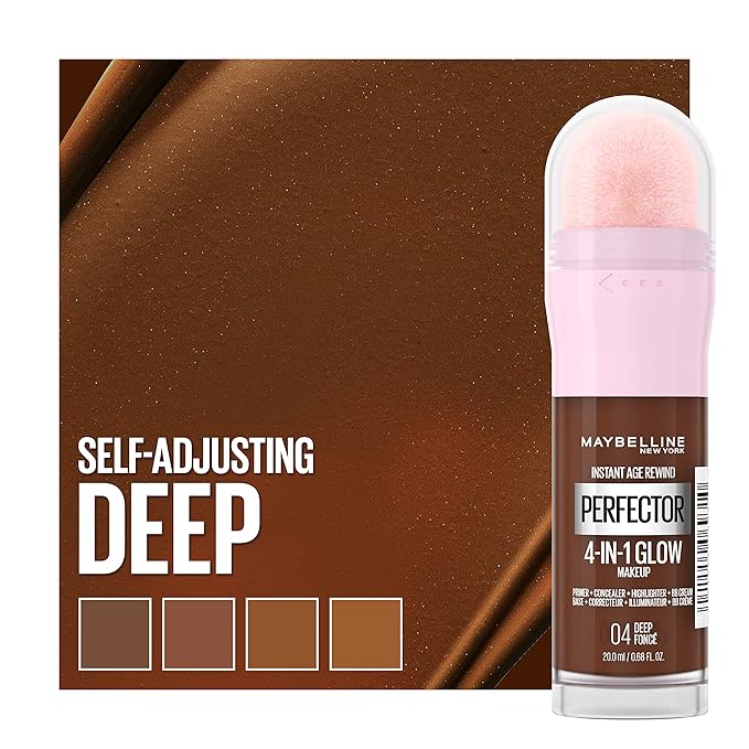 Maybelline New York Instant Age Rewind Instant Perfector 4-In-1 Glow Makeup, Deep