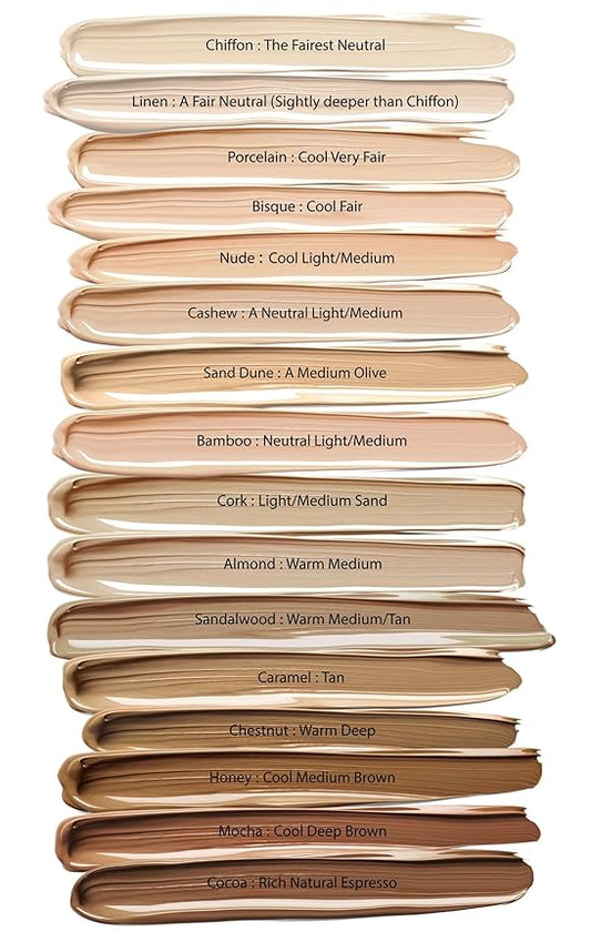 Mom's Secret 100% Natural Liquid Foundation, Organic, Vegan, Aloe Based, Natural Sun Protection, Gluten Free, Cruelty Free, Made in the USA, 1FL Oz. (Sandalwood)