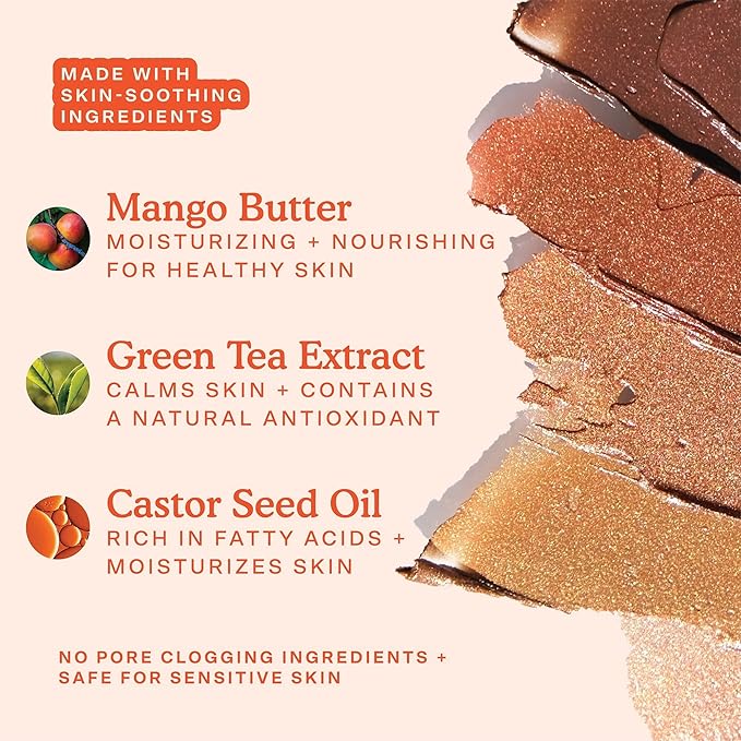 Tower 28 Beauty Bronzino Illuminating Cream Bronzer for Sensitive Skin – Moisturizing, Silicone-Free, Vegan and Cruelty-Free – Color BEST COAST, Dark Warm Bronze