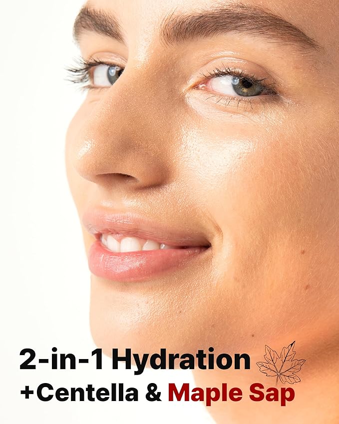 MAY COOP Raw Cream Skin Face Toner – 2-in-1 Toner & Moisturizer with 85% Maple Sap for Deep Hydration, Softening & Nourishing - Korean Skincare, Vegan Clean Beauty, 3.71 fl.oz.