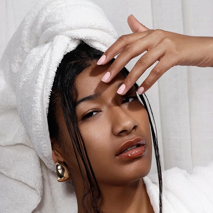 LONDONTOWN UV/LED Gel Nail Polish - Long Lasting, Chip Resistant High Shine Color - Glossy Pastel Pink, Macaroon at Noon, 12ml/.40fl oz