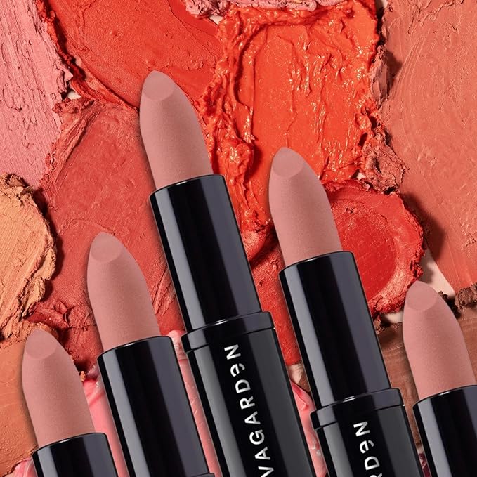 The Matte Lipstick - Velvety Texture and Vibrant Ultra-Matte Finish - Pigmented, Soft and Silky Formula and Smooth Application - Offers Bold Saturated Color - 636 Classic Nude - 0.1 oz