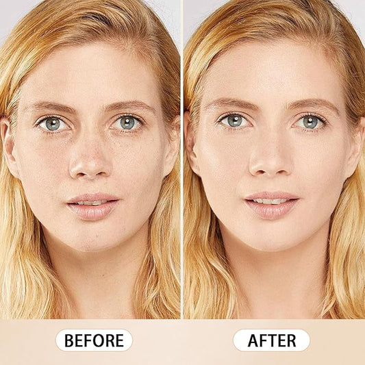 Concealer Foundation, Oil Control Waterproof Concealer Color Correcting Foundation Long Lasting No Makeup Removal Invisible Pores Face Base Makeup