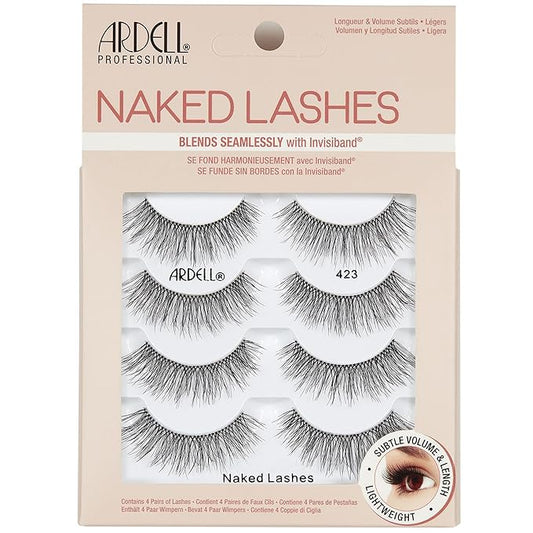 Ardell Naked Lashes 423, 4 Pairs, 1-Pack