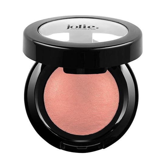 Jolie Radiant Marbleized Baked Blush Blusher Cheek Color - Silky Smooth - Hibiscus