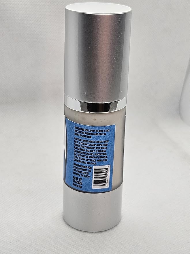 Anti-Wrinkle Hydrating Complex Day & Night | Collagen Peptide Complex, Hyaluronic Acid Moisturizer for Neck & Face