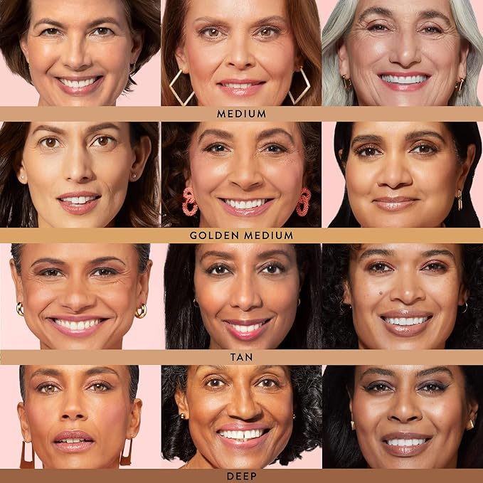 LAURA GELLER NEW YORK Baked Balance-n-Glow To Go Travel Size Illuminating Foundation - Medium - Buildable Sheer to Light Coverage - Satin Finish