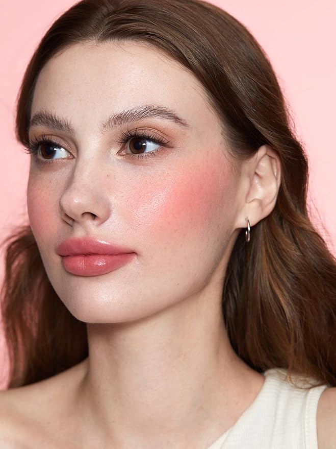 SHEGLAM Lunar Orbit Blush Ball Creamy Lightweight Smooth Blendable Long-lasting All-Day Face Enhancing Makeup Color-Ultraviolet