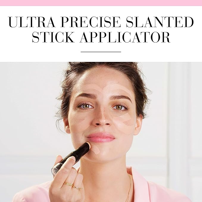 Bourjois Always Fabulous 24 Hour 2-in-1 Foundation and Concealer Stick with Blender, 110 Light Vanilla