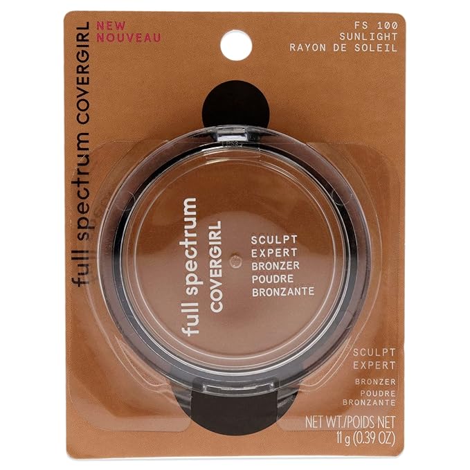 COVERGIRL Full Spectrum Sculpt Expert, Bronzer Sunlight, 0.39 Ounce