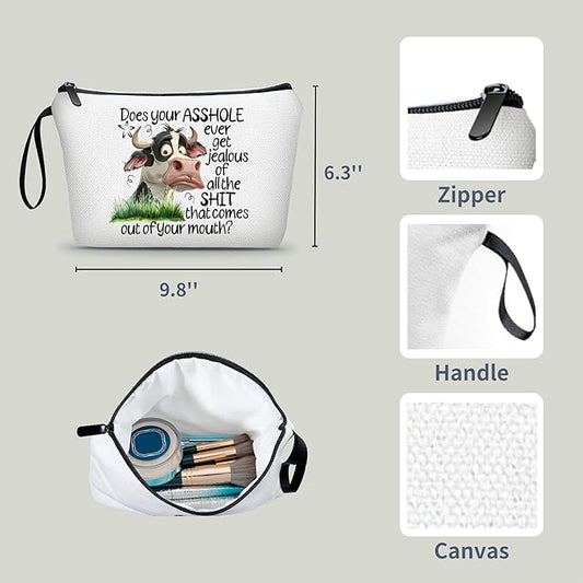 Funny Gifts for Women,Gag Gifts,Birthday Gifts for Sister From Sister,Cosmetic Bag for Purse,Funny Adult Gifts,Womens Birthday Gifts,Christmas Gifts for Women