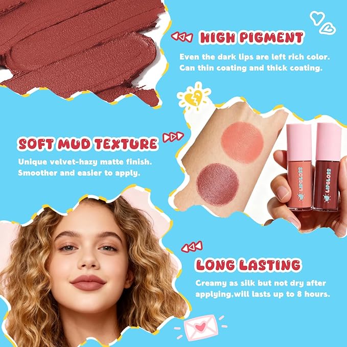 Color Nymph Girls Makeup Kit For Teen Girls & Women with Cutie Pie Handbag, All In One Girl Makeup Sets for Women Full Kit with Eye shadow, Face Blush Contour Highlighter Lipgloss Mascara and Mirror