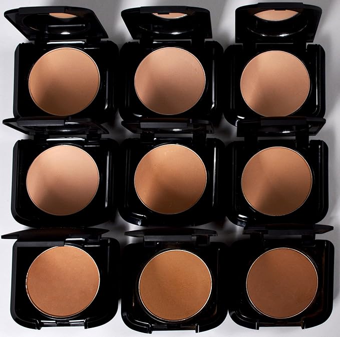 Palladio Dual Wet and Dry Foundation with sponge and Mirror, Squalane Infused, Apply Wet for Maximum Coverage or Dry for Light Finishing and Touchup, Minimize Fine Lines, All day Wear, Neroli Bronze