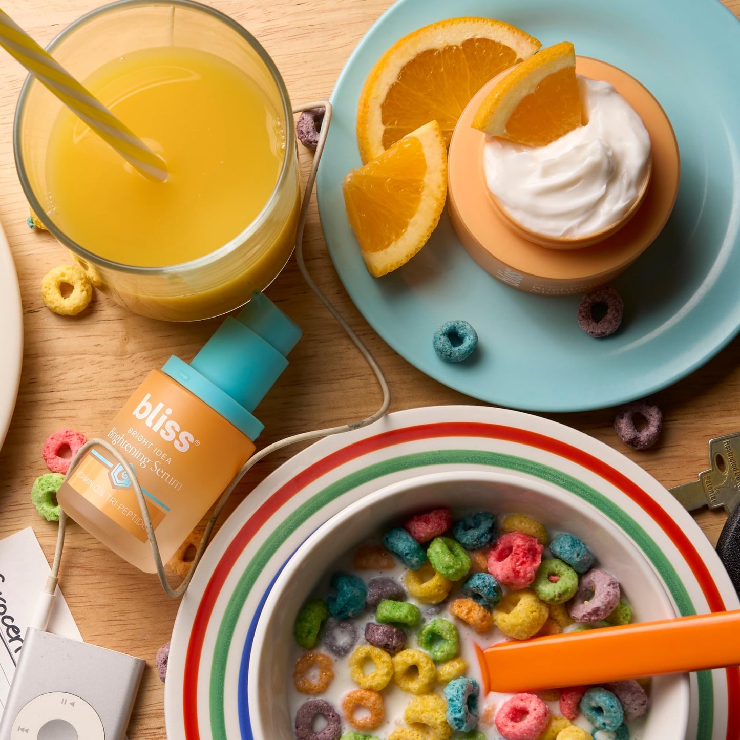 Bliss Vitamin C + Tri-Peptide Bright Idea Serum – 15% Brightening + Barrier Boost Complex for Radiant, Firm Skin – Anti-Aging Face Serum Boosts Collagen & Elasticity - 1 fl oz