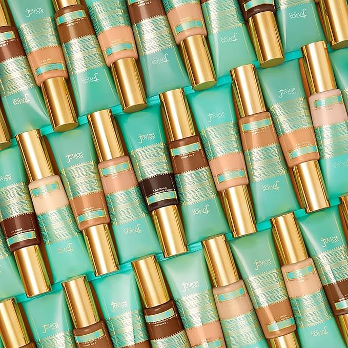 Juvia's Place I Am Magic Natural Radiance Foundation - 600Cairo - Full Coverage Liquid Foundation Makeup for Dry, Mature, Aging, and Combination Skin - Lightweight Longwear Base with Radiant Finish