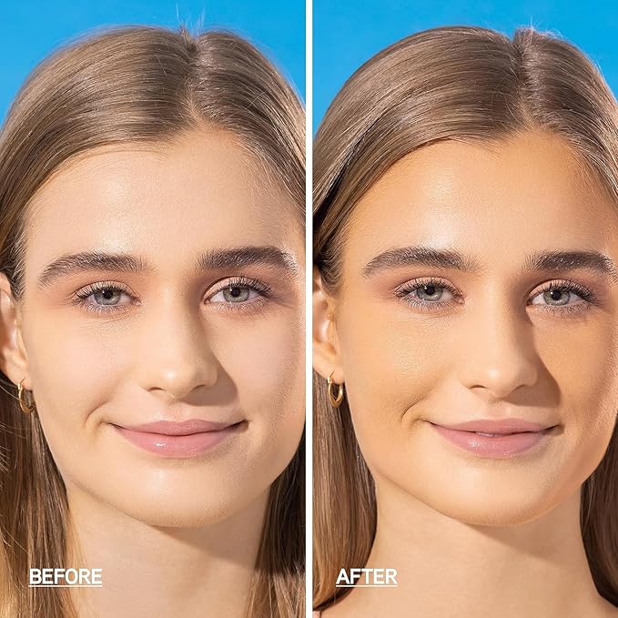 Physicians Formula Super CC Color-Correction + Care CC Cream, Light/Medium 1.2 Ounces, SPF 30 with Murumuru Butter Bronzer, 0.38 Ounce