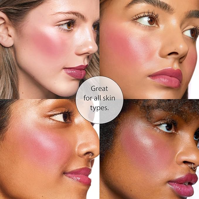 Frilliance Cheek Duo, Very Berry Glow, Illuminating Highlighter Tint, Cruelty Free Hypoallergenic for Teens of All Skin Types