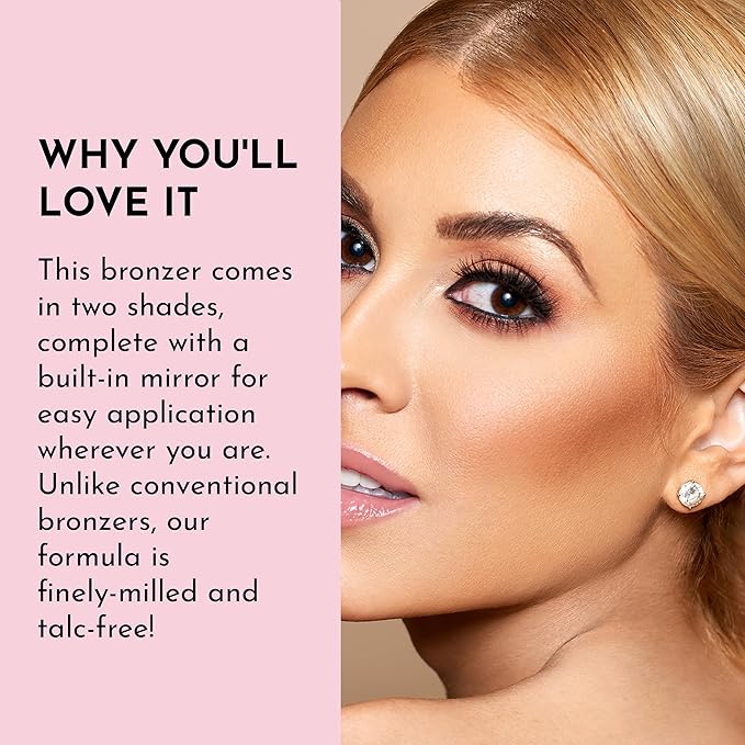 Women's Talc Free Velvet Matte Bronzer, Blazed, 0.3 oz/ 11 g