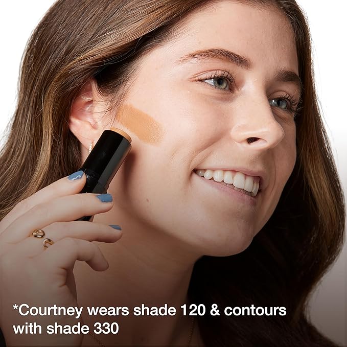 Maybelline Fit Me Shine-Free + Balance Foundation Stick, Multi-Use Face Makeup and Contour Stick For Natural, Matte Coverage, Porcelain, 1 Count