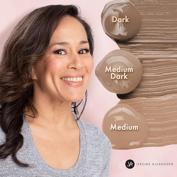 MagicMinerals AirCushion Foundation by Jerome Alexander, Cushion Foundation with Skincare Actives, Long-Lasting, Semi-Matte Finish, Full Buildable Coverage (Medium)