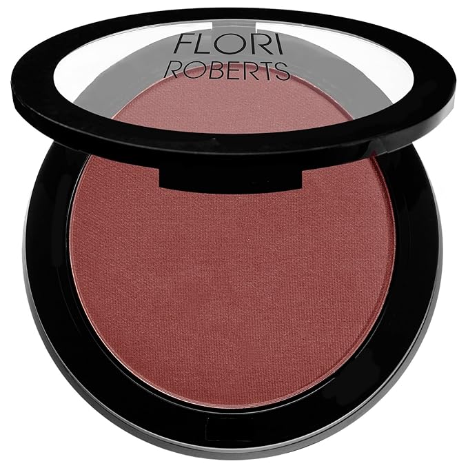 Color Pro Blush by Flori Roberts, Pressed Powder Blush with Buildable Coverage, Complexion Enhancing Makeup