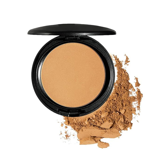 COVER FX Pressed Mineral Foundation - Shade M4 - Weightless Powder Foundation - Buildable Light to Full Coverage - Matte Finish - All Skin Types