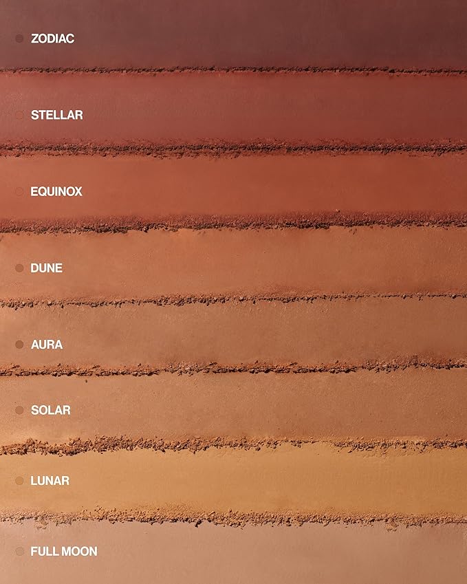 MAKE Beauty Skin Mimetic Microsuede Bronzer Powder - Matte Bronzing Powder Contour, Buildable Formula, Non Comedogenic, Long Lasting Color. Shade - Full Moon, for Fair Skin