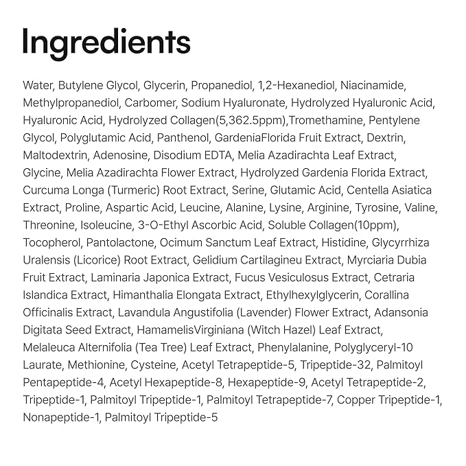 Bouncy Eye Serum | Under Eye Serum with Dual Collagen & 12 Peptides | Jelly Formula for Puffiness & Hydration | Gentle Korean Skincare (1.01 fl oz / 30ml)