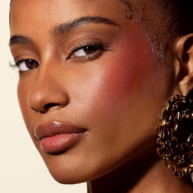 Morphe Hot Shot Blush Drops - Hydrating, Buildable Liquid Blush for Cheeks with Niacinamide and Antioxidants- Buildable, Waterweight Formula for a Natural Finish - Flex Symbol (0.5 Fl Oz)