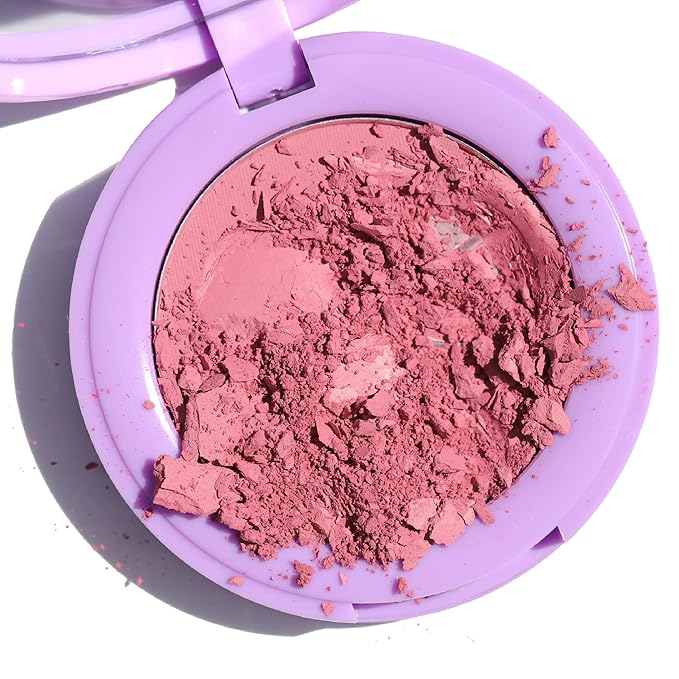 Half Caked In Bloom Powder Blush | vegan & cruelty-free, fragrance-free, highly pigmented, primer-infused | 3.8g (Bunny)