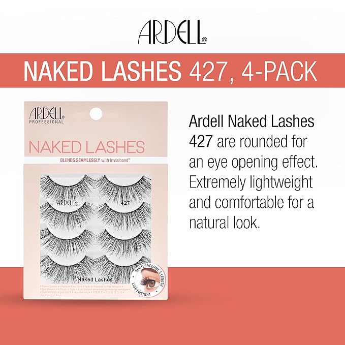 Ardell Naked 427, 4 Pairs
