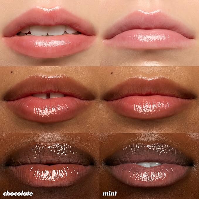 e.l.f. Squeeze Me More Lip Balm Duo, Moisturizing Balm For A Sheer Tint Of Color, Made With Hyaluronic Acid, Vegan & Cruelty-Free, Mint & Chocolate