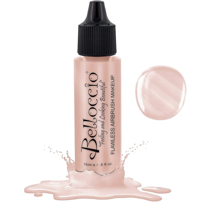 Belloccio's Professional Flawless Airbrush Makeup Highlighter-Shimmer COMET Half Ounce