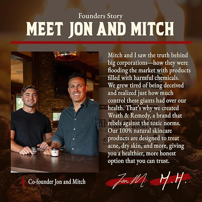 Wrath & Remedy Handmade Whipped Organic Beef Tallow for Skin - 4 OZ (Unscented) — Grass Fed Beef Tallow Moisturizer and Honey Balm for Silky, Sensitive-Skin, Eczema, Rosacea - Free of Harsh Chemicals