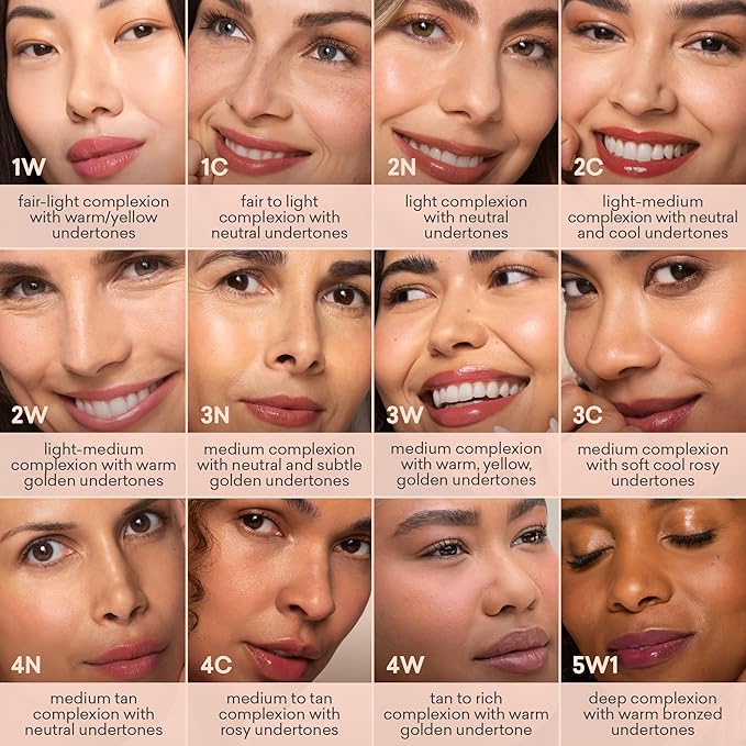 Toty by Sofia Vergara - Ilumina CC Creamy Compact SPF 50+ Refill - Mineral Sunscreen for Face - Cream Foundation Balm - Blurring, Matte Light Coverage - Water Resistant - All Skin Types - 2N