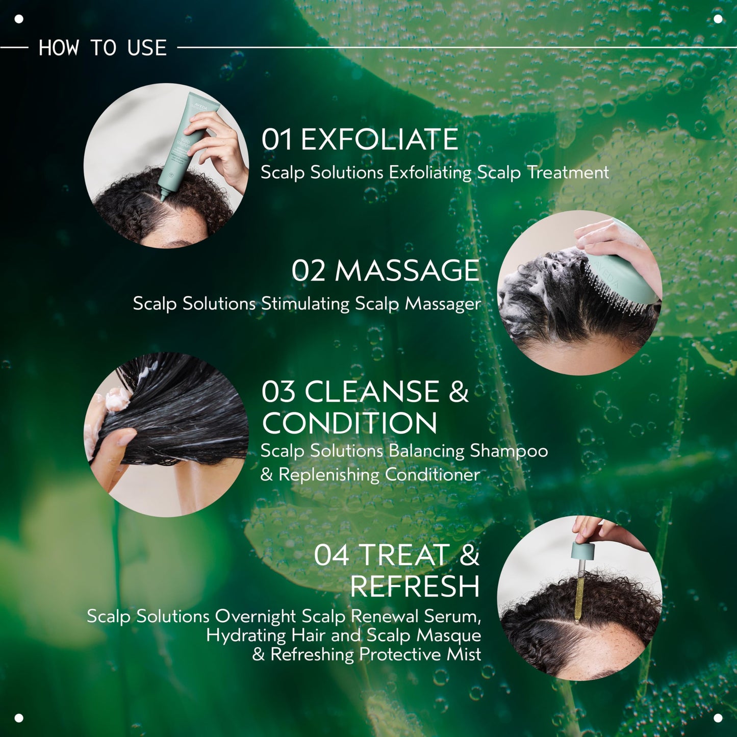 Aveda Scalp Solutions Balancing Shampoo | Gentle Purifying Shampoo for All Hair Types | Removes Pollution & Build-Up, Improves Scalp Hydration | 94% Naturally Derived*, 1.7 Fl Oz