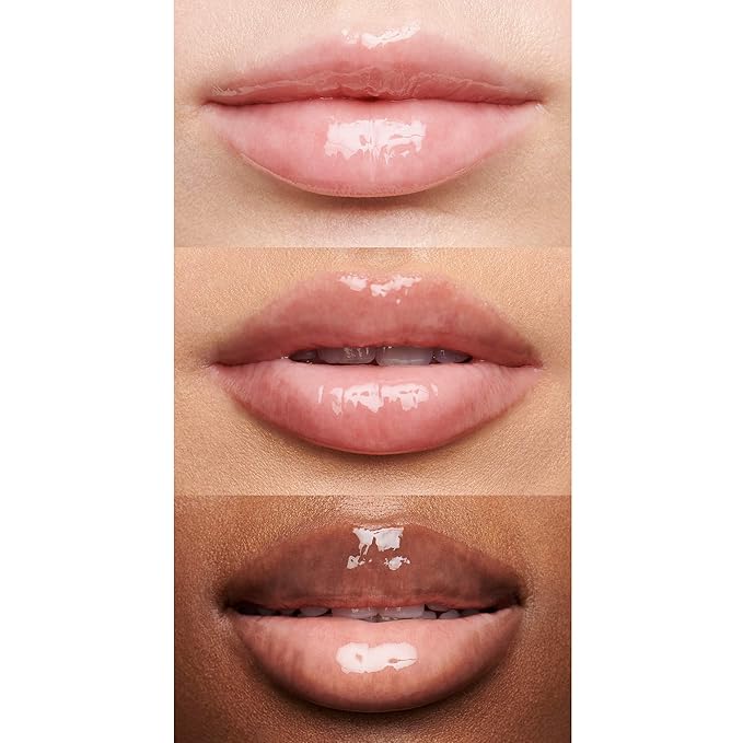 e.l.f. Lip Lacquer, Moisturizing, Shiny, Non-Sticky, Long Lasting, Provides Maximum Color, Fl Oz, Clear, 0.08 oz (Pack of 2)