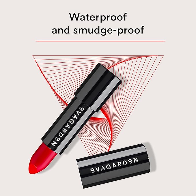 Classy Lipstick - Formulated with Natural Oils - Envelopes Your Skin with Satin Effect - Light, Pigmented Blend Gives Full Coverage and Chic Finish Instantly - 612 Flame Scarlet - 0.1 oz