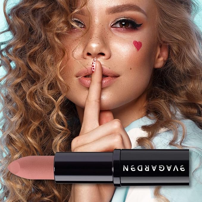 The Matte Lipstick - Velvety Texture and Vibrant Ultra-Matte Finish - Pigmented, Soft and Silky Formula and Smooth Application - Offers Bold Saturated Color - 636 Classic Nude - 0.1 oz