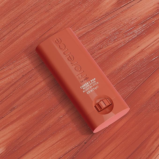 florence by mills Cheeky Pop Blush Stick, My Mimi (warm neutral pink), 0.31 oz/ 9g