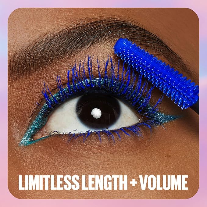Maybelline Lash Sensational Sky High Washable Mascara Makeup, Volumizing, Lengthening, Defining, Curling, Multiplying, Buildable Formula, Cosmic Black, 1 Count