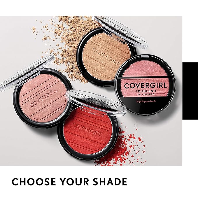 COVERGIRL Trueblend so Flushed High Pigment Blush & Bronzer, Sweet Seduction, Sweet Seduction, 0.33 Ounce